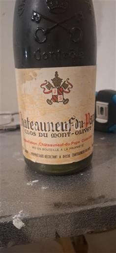Valle del Ródano Châteauneuf-du-Pape. Clos du Mont-Olivet Sin añada