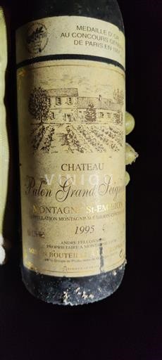 Bordeaux Montagne-saint-émilion Château Palon Grand Seigneur 1995