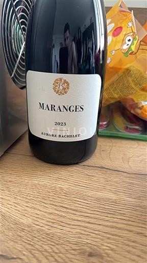 Vin Rouge sec Aurore Bachelet 2023 France Bourgogne Maranges AOC