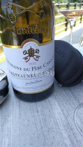 Valle del Rodano Châteauneuf-du-Pape Domaine Père Caboche Tradition 2022