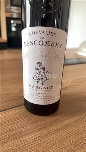 Bordéus Margaux Lascombes Chevalier de Lascombes 2013