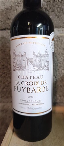 Bordeaux Côtes-de-bourg Château La Croix de Puybarbe 2023