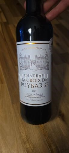 Bordeaux Côtes-de-bourg Château La Croix de Puybarbe 2023