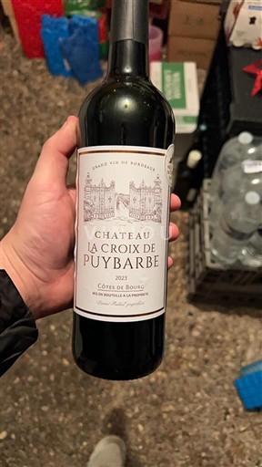 Bordeaux Côtes-de-bourg Château La Croix de Puybarbe 2023