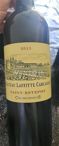 Bordeaux Saint-Estèphe Cru Bourgeois Château Laffitte Carcasset 2015