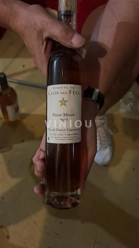 Roussillon Não especificado Clos des Fées Passat Minor 2017