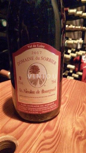 Loirevallei Saint-Nicolas-De-Bourgueil Domaine Sorbier 2017