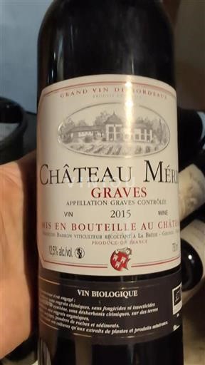 Bordeaux Graves Château Méjean 2015