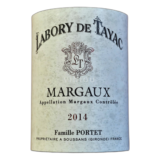 Bordeaux Margaux Labory de Tayac 2014