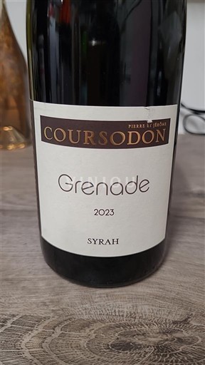 Vallée du Rhône Saint-Joseph Coursodon Grenade 2023