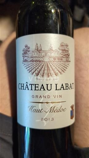 Bordéus Haut-Médoc Château Labat 2013