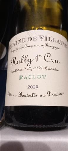 Burgundi Määrittelemätön Premier Cru Domaine Villaine Raclot 2020