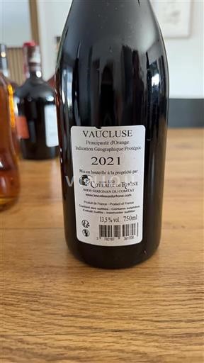 Provence, Nedre Rhônedal, Korsika Vaucluse Les Coteaux du Rhône 2021