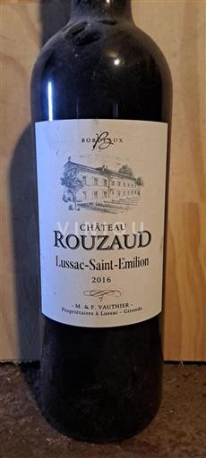 Burdeos Lussac-Saint-Émilion Château Rouzaud 2016