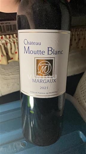 Burdeos Margaux Château Moutte Blanc 2021