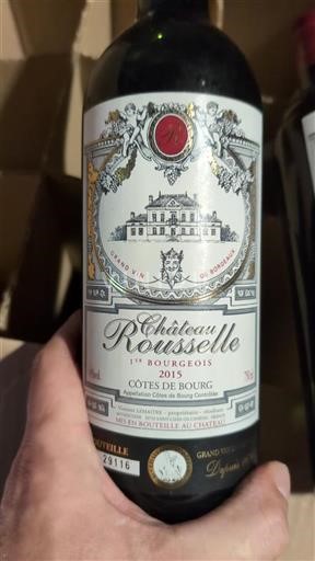 Bordeaux Côtes-de-bourg Château Rousselle 2015