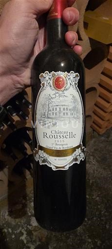 Burdeos Côtes-de-bourg Château Rousselle 2015