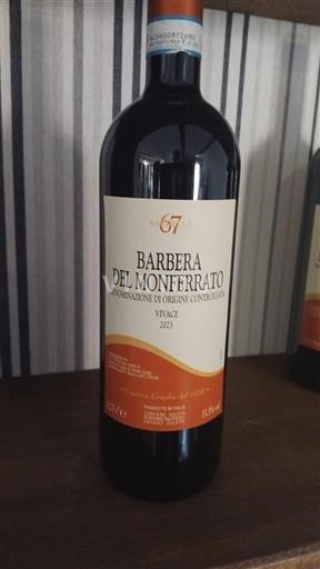 Piamonte Barbera del Monferrato Cantina Graglia 2023