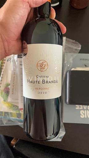 Sud-Ouest Bergerac Chateau Haute Brande 2020