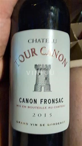 Bordeaux Canon-Fronsac Château Tour Canon 2015