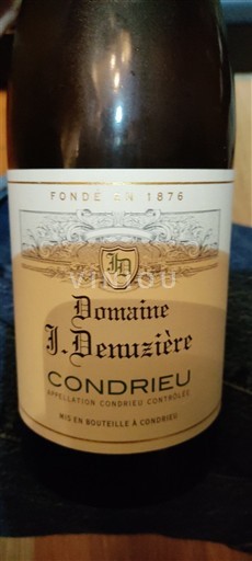 Thung lũng Rhône Condrieu Domaine J. Denuzière Không niên vụ