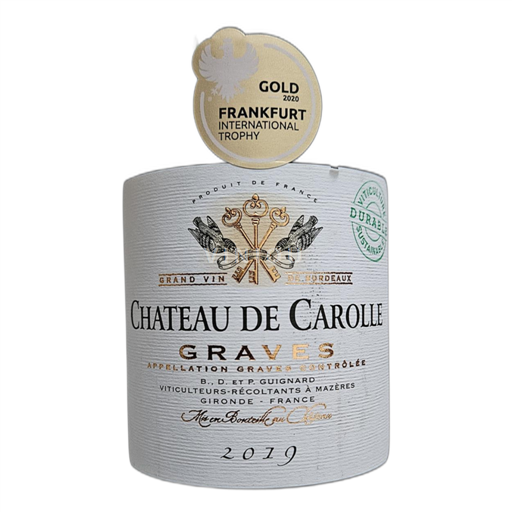 Bordeaux Graves Chateau de Carolle 2019