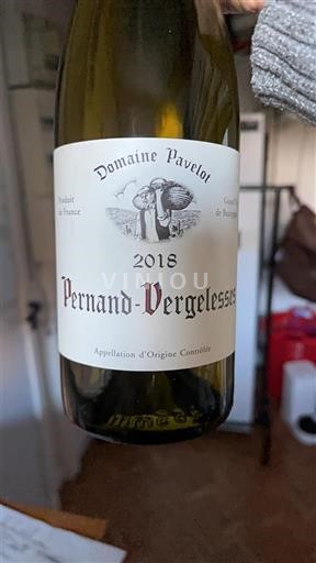 Burgundi Pernand-vergelesses Domaine Pavelot 2018
