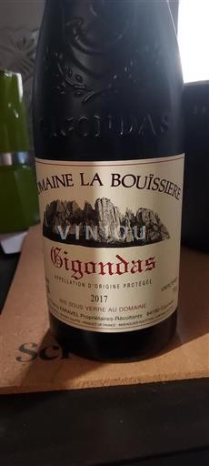 Valle del Ródano Gigondas Domaine La Bouïssière 2017