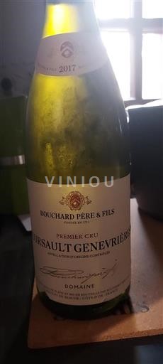 Bourgondië Meursault Premier Cru Bouchard Père & Fils Meursault Genevrières 2017