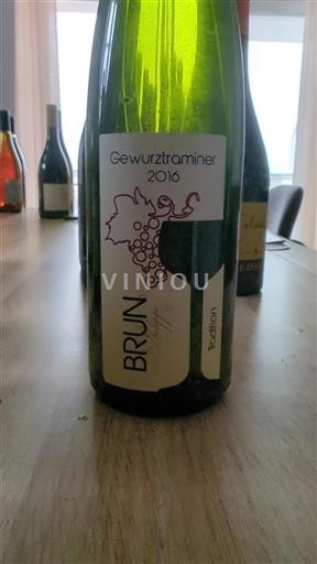 Alsasko Gewürztraminer Brun Tradition 2016