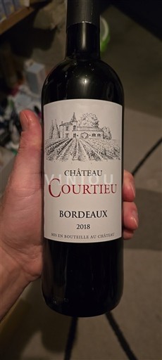 Bordeaux Château Courtieu 2018