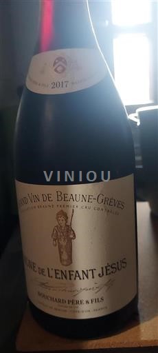 Burgundi Beaune Premier Cru Bouchard Père & Fils de l'Enfant Jésus 2017