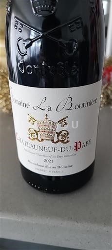Rhônedalen Châteauneuf-du-Pape Domaine La Boutinière 2021
