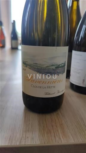 Loiredalen Savennières Thibaud Boudignon Clos de la Hutte 2018