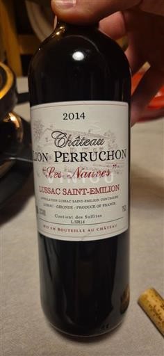 Bordeaux Lussac-saint-émilion Château Lion Perruchon Les Nauves 2014