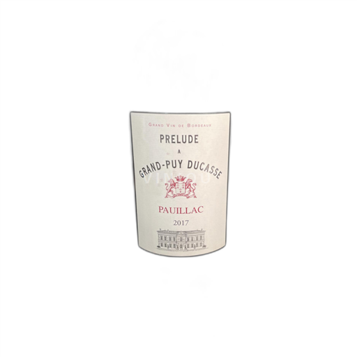 Bordeaux Pauillac Grand-Puy Ducasse Prelude 2017