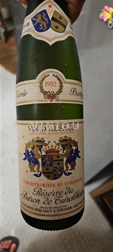 Alsace Grand Cru Réserve du Baron de Turkheim Prestige 1992
