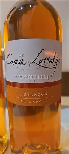 Zuidwest-Frankrijk Jurançon Camin Larredya Au Capcéu 2014