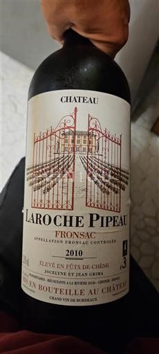 Bordeaux Fronsac Laroche Pipeau 2010