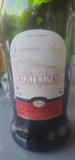 Sudoeste Gaillac Domaine Salvy 2009