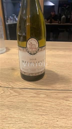 Burgund Meursault Domaine Thierry Pinquier 2018