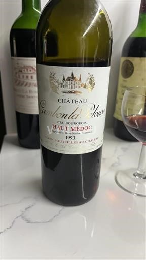 Bordeaux Haut-Médoc Cru Bourgeois Cambon la Pelouse 1993