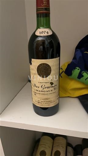 Bordeaux Margaux Château Des Graviers 1974