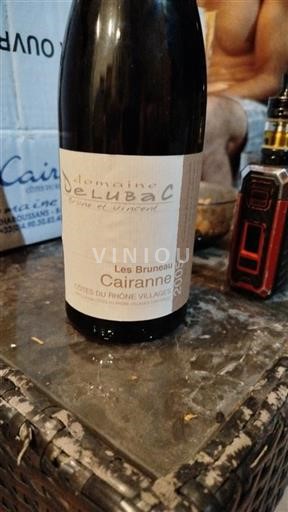 Rhônen laakso Cairanne Domaine Lubac Les Bruneau 2005