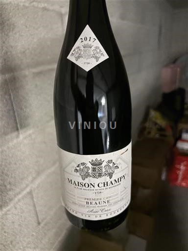 Bourgogne Beaune Premier Cru Maison Champy Aux Cras 2017
