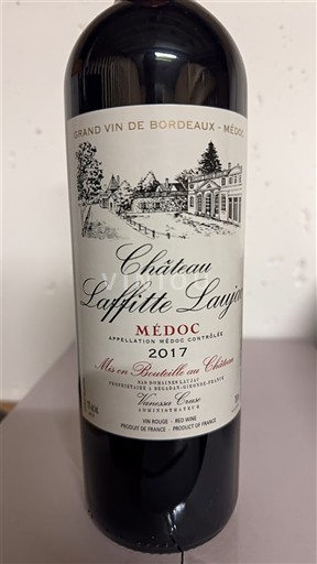 Bordeaux Médoc Château Laffitte Laujac 2017