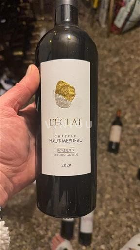 Bordoja Bordo Château Haut-Meyreau L'Éclat 2020