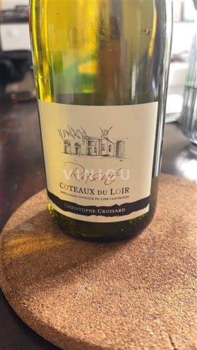 Lugina e Luarës Coteaux-du-loir Christophe Croisard Rasné 2018