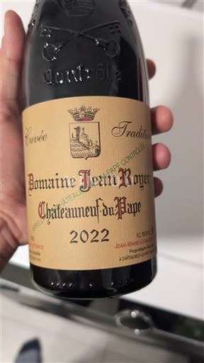 Rhônen laakso Châteauneuf-du-Pape Domaine Jean Royer Tradition 2022