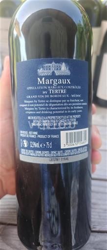 Bordeaux Margaux Grand Cru Château Tertre Margaux 2020